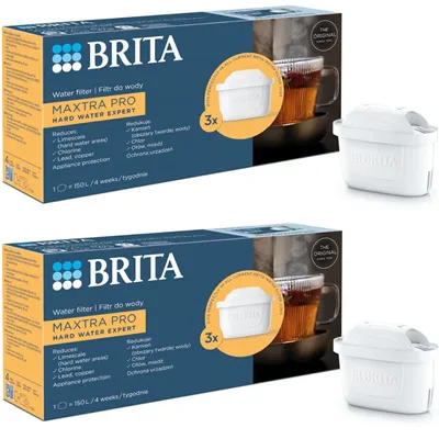 Brita Maxtra Pro Hard Water Expert filtr 6 ks