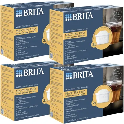Brita Maxtra Pro Hard Water Expert filtr 8 ks
