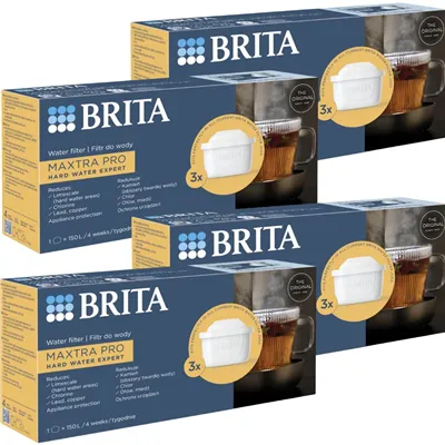 Brita Maxtra Plus Hard Water Expert filtr 12 ks