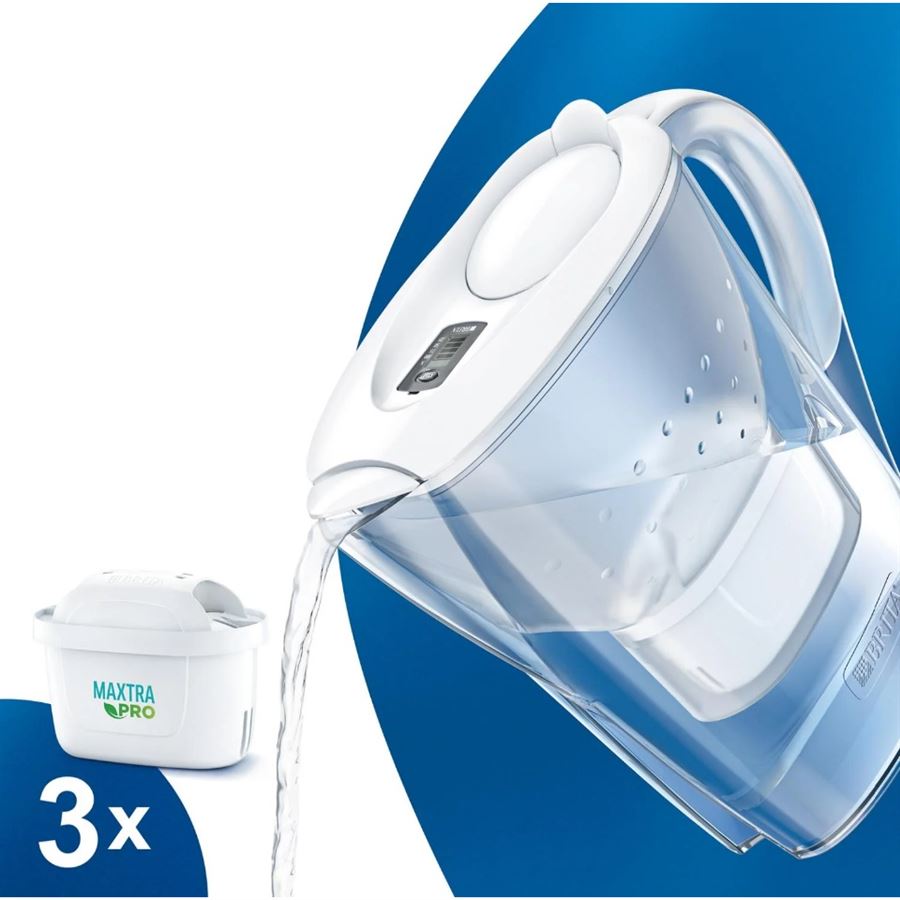 Levně Brita Marella bílá + 3 ks filtru Maxtra Plus