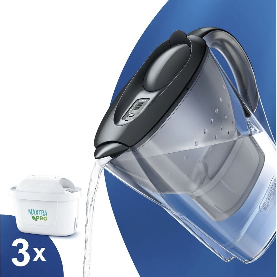 Levně Brita Marella 2,4 l grafit + 3 ks MX Pro PO 2024