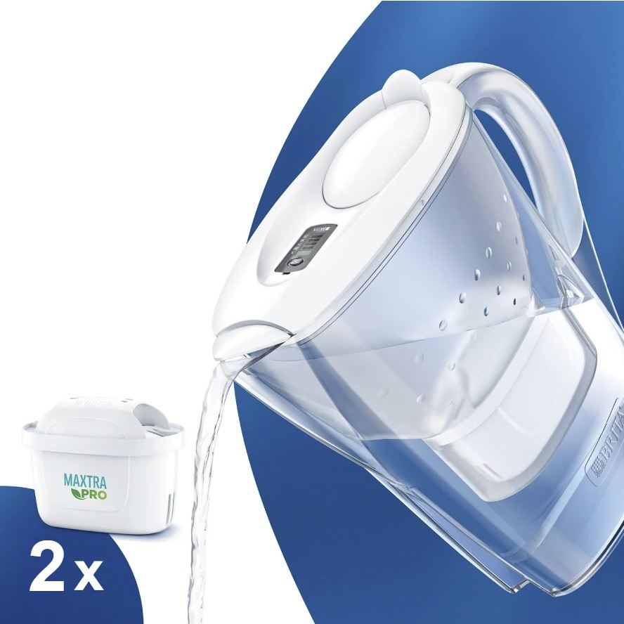 Levně Brita Marella Cool Memo bílá + 2 Maxtra Plus filtry