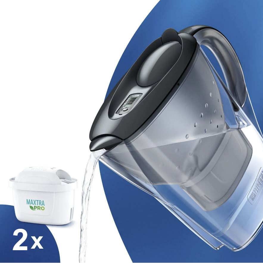 Levně Brita Marella 2,4 l grafit + 2 ks MX Pro PO 2024
