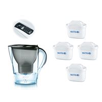 Filtrační konvice Brita Marella Cool grafitová + 4 ks filtru Maxtra Plus