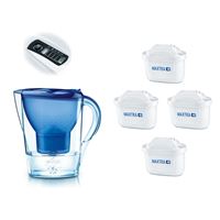 Filtrační konvice Brita Marella Cool modrá + 4 ks filtru Maxtra Plus