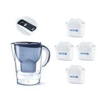 Filtrační konvice Brita Marella XL modrá + 4 ks filtru Maxtra Plus