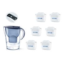 Filtrační konvice Brita Marella XL modrá + 6 ks filtru Maxtra Plus