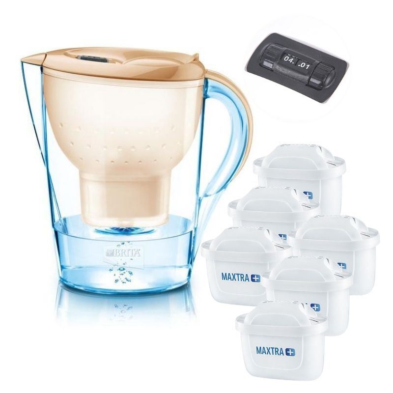 Brita Marella XL Cappuccino + 6 ks Maxtra Plus AKCE | PENEPEX.CZ