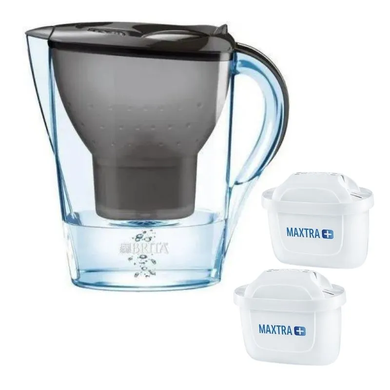 Filtrační konvice Brita Marella XL grafitová + 2 ks filtru Maxtra Plus