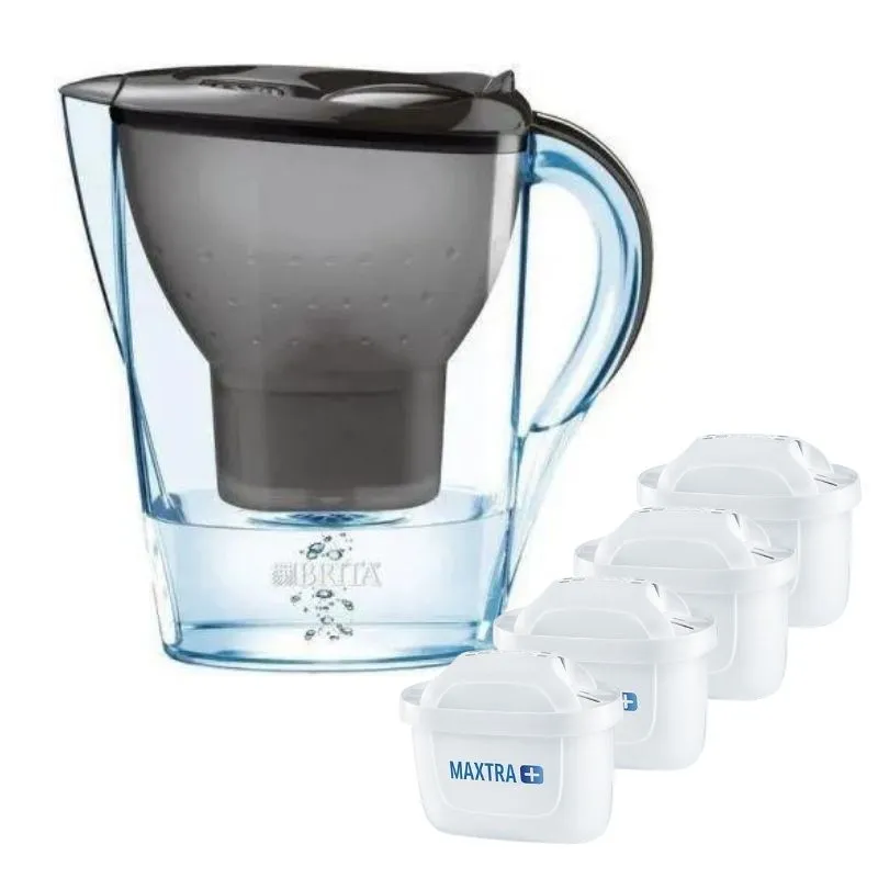 Filtrační konvice Brita Marella XL grafitová + 4 ks filtru Maxtra Plus