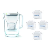 Filtrační konvice Brita Fill & Enjoy Style šedá + 4 ks Maxtra Plus