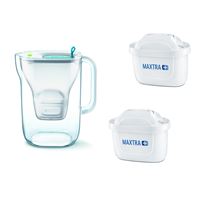 Filtrační konvice Brita Fill & Enjoy Style modrá + 2 ks Maxtra Plus