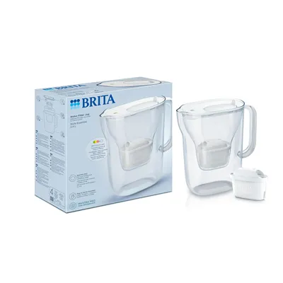 BRITA Style Essential bílá filtrační konvice 2,4 l+ 1 ks filtru Maxtra Pro Pure Performance