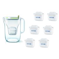 Filtrační konvice Brita Fill & Enjoy Style limetková + 6 ks Maxtra Plus