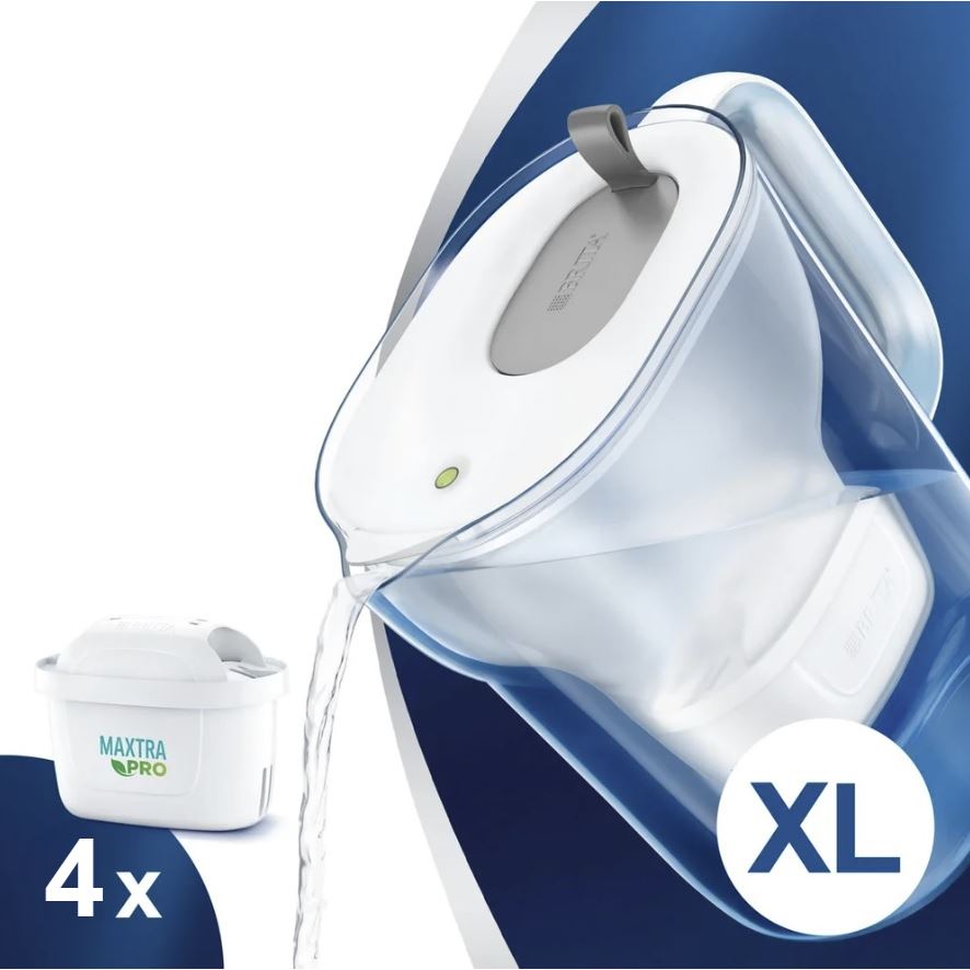 Levně BRITA Style XL šedá + 4 ks Maxtra Plus