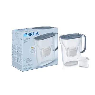 BRITA Style Essential šedomodrá filtrační konvice 2,4 l+ 1 ks filtru Maxtra Pro Pure Performance