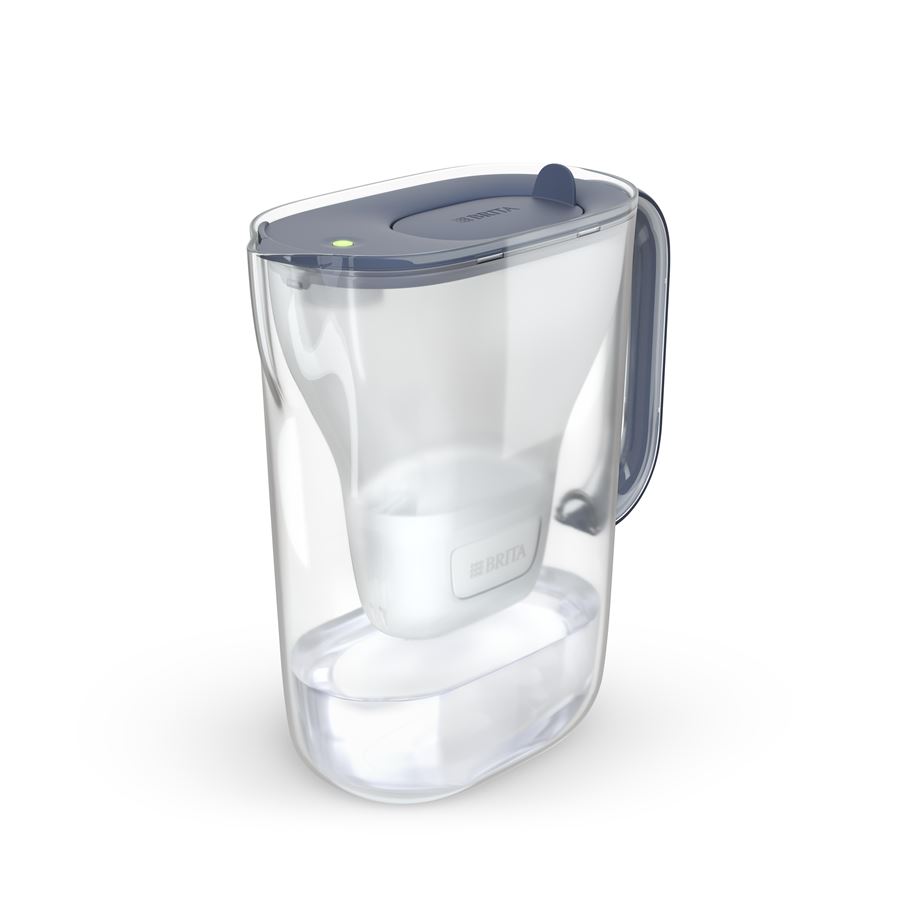 Levně BRITA Style Essential 2,4 l, šedomodrá + 3 ks filtru Maxtra Pro Pure Performance