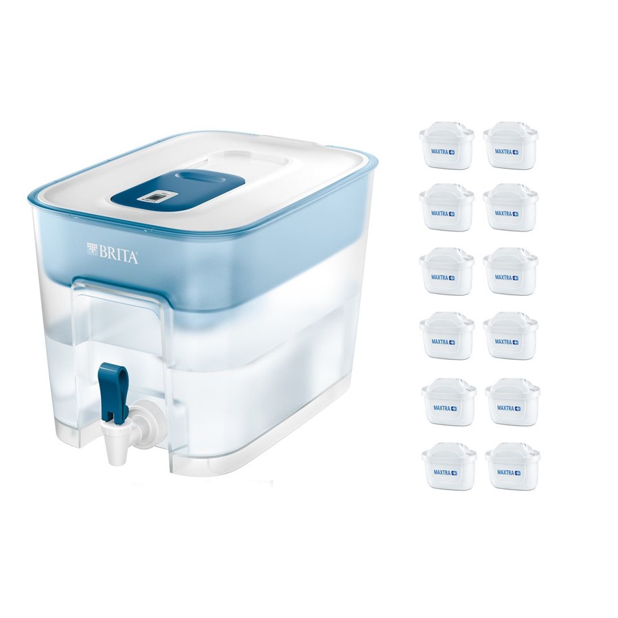 Brita Fill&Enjoy Flow modrá + 12 ks filtru Maxtra Plus
