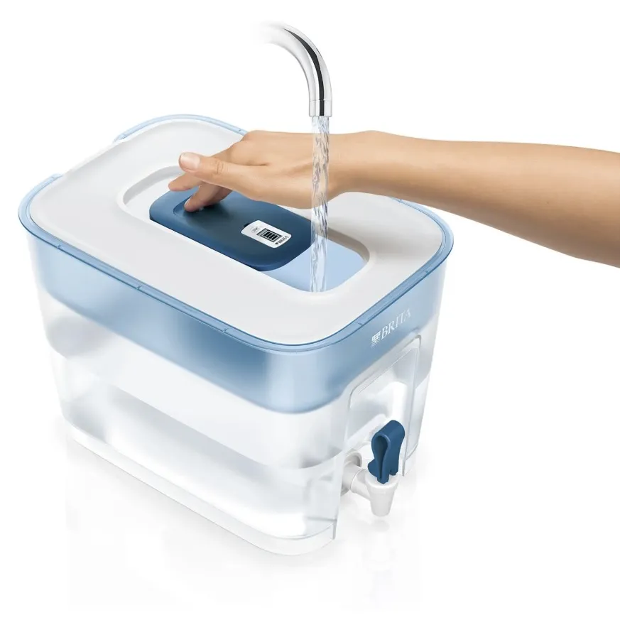Brita Flow modrá zásobník vody + 24 ks filtru Filter Logic FL-402H