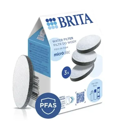 Brita MicroDisc náhradní filtry pro filtrační láhve a karafy 3 ks