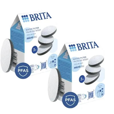 Brita MicroDisc náhradní filtry pro filtrační láhve a karafy 6 ks