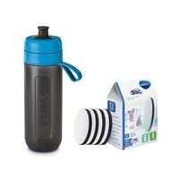 Brita Fill&Go Active filtrační láhev modrá + 4 ks filtru