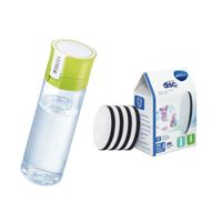 Brita Fill & Go Vital filtrační láhev limetková 0,6 l + 4 ks filtru