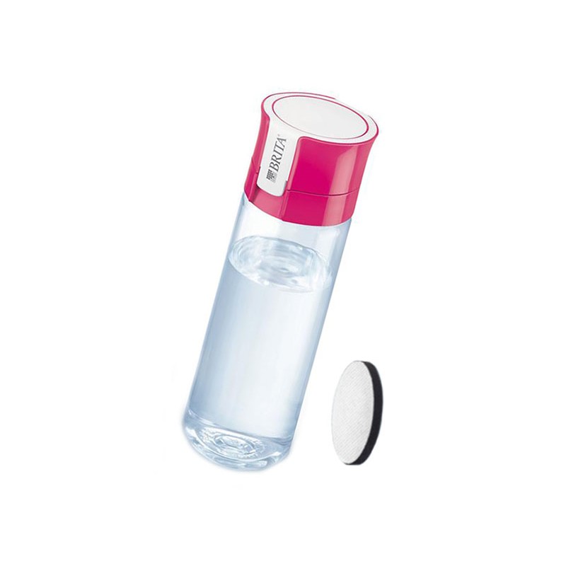 Brita Fill & Go Vital filtrační láhev růžová 0,6 l + 1 ks filtru
