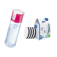 Brita Fill & Go Vital filtrační láhev růžová 0,6 l + 4 ks filtru