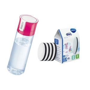 Brita Fill & Go Vital filtrační láhev růžová 0,6 l + 4 ks filtru