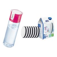 Brita Fill & Go Vital filtrační láhev růžová 0,6 l + 7 ks filtru