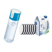 Brita Fill & Go Vital filtrační láhev modrá 0,6 l + 7 ks filtru