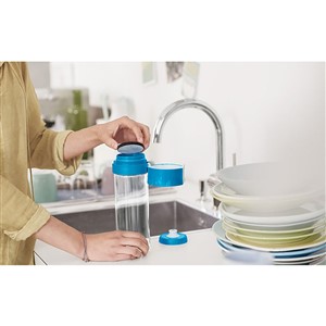 Brita Fill & Go Vital filtrační láhev modrá 0,6 l + 7 ks filtru