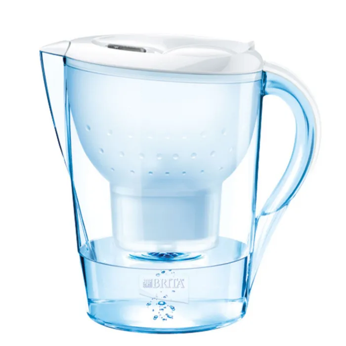 Brita Marella bílá filtrační konvice 2,4 l + 4 ks filtru FilterLogic FL-402H