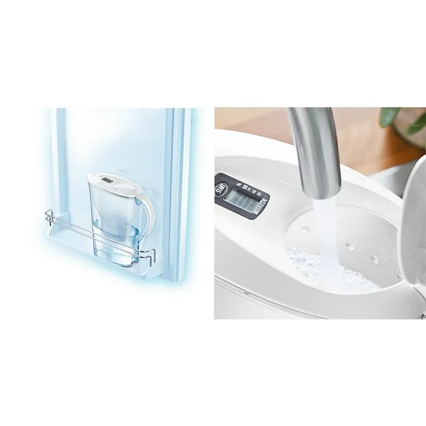 Brita Marella bílá filtrační konvice 2,4 l + 4 ks filtru FilterLogic FL-402H
