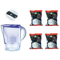 Filtrační konvice Brita Marella Cool levandulová + 4 ks Filter Logic FL-402H