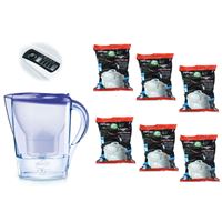 Filtrační konvice Brita Marella Cool levandulová + 6 ks Filter Logic FL-402H