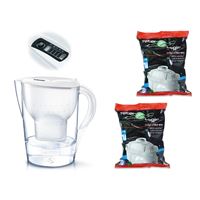 Filtrační konvice Brita Marella XL bílá + 2 ks Filter Logic FL-402H