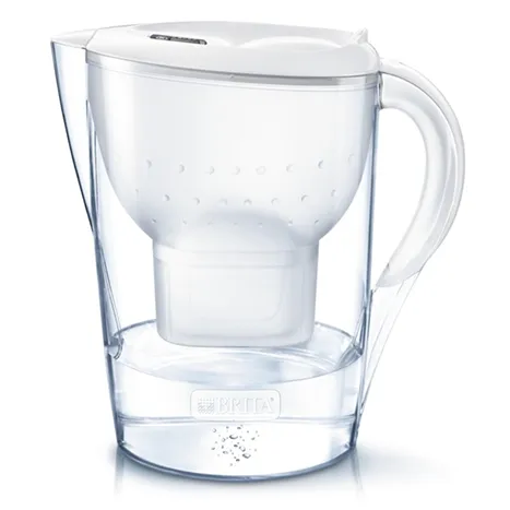 Filtrační konvice Brita Marella XL bílá + 2 ks Filter Logic FL-402H