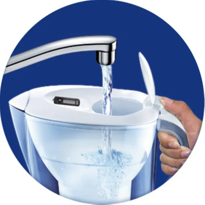 Filtrační konvice Brita Marella XL bílá + 6 ks Filter Logic FL-402H