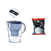 Filtrační konvice Brita Marella XL modrá + 1 ks Filter Logic FL-402H