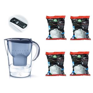 Filtrační konvice Brita Marella XL modrá + 4 ks Filter Logic FL-402H