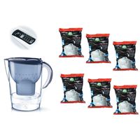 Filtrační konvice Brita Marella XL modrá + 6 ks Filter Logic FL-402H