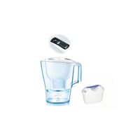 Filtrační konvice Brita Aluna XL Memo bílá + 1 ks Filter Logic FL-402H