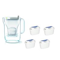 Filtrační konvice Brita Fill & Enjoy Style šedá + 4 ks Filter Logic FL-402H