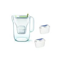 Filtrační konvice Brita Fill & Enjoy Style limetková + 2 ks Filter Logic FL-402H