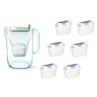 Filtrační konvice Brita Fill & Enjoy Style limetková + 6 ks Filter Logic FL-402H