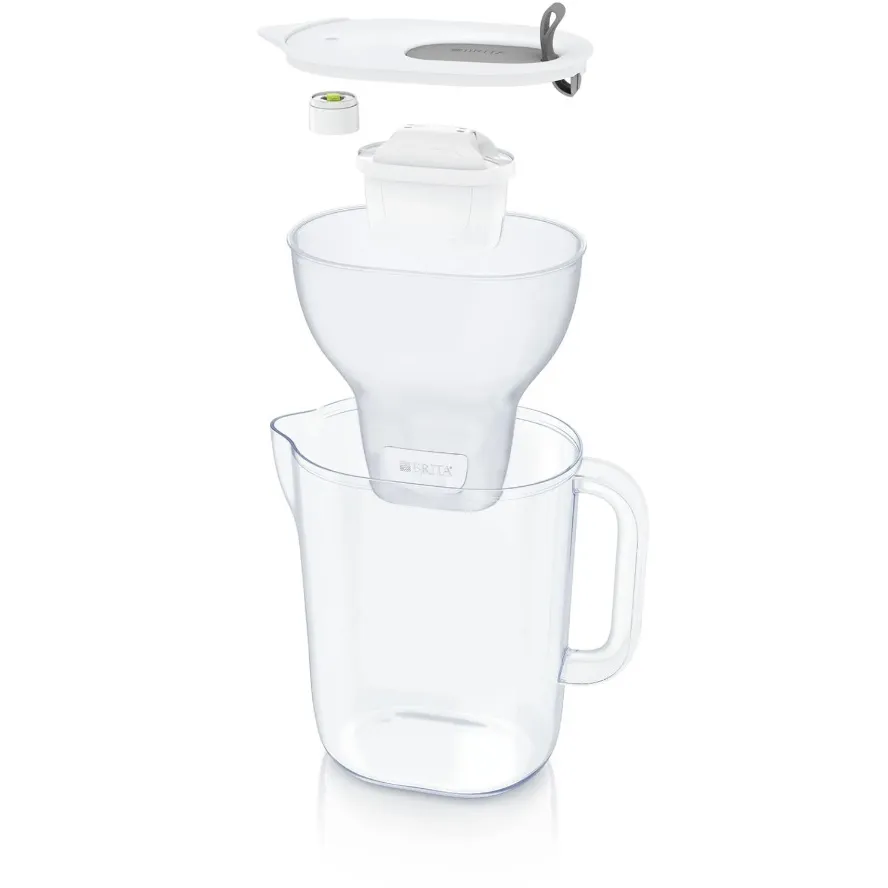 Filtrační konvice Brita Style XL šedá 3,6 l + 1 ks filtru Filter Logic FL-402H
