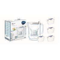 Filtrační konvice Brita Fill & Enjoy Style XL šedá + 4 ks Filter Logic FL-402H