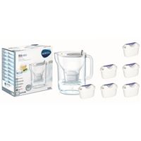 Filtrační konvice Brita Fill & Enjoy Style XL šedá + 6 ks Filter Logic FL-402H